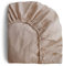 Mushie Musselin Spannbettlaken | Baby & Kinder Spannbetuch 40x10x100 cm | Atmungsaktive 100% Baumwolle | Sichere & Hochwertige für Kleinkinder Kinder Jungs & Mädchen (Natural-Small)