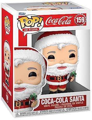 Funko Pop! Ad Icons: Coca-Cola - Santa Claus - Vinyl-Sammelfigur - Geschenkidee - Offizielle Handelswaren - Spielzeug Für Kinder und Erwachsene - Modellfigur Für Sammler und Display