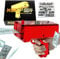 RUVINCE Money Gun Shooter Money Gun for Movies That Look Real, Prop Gun Make it Rain, Handheld Cash Gun for Game Movies Party, Red