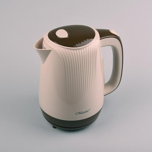 Maestro Feel MR042 beige electric kettle 1.7 L Beige Brown 2200 W