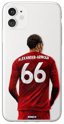 MYCASEFC Premier League Trent Alexander-Arnold LFC iPhone 7 Silicone Football Case for Smartphone Printed in France