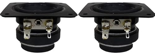 10W Full Range Speaker 2.5 Inch 4Ohm Portable Speaker Driver 65mm Multimedia Speaker DIY for Home Theater Sound System 2pcs