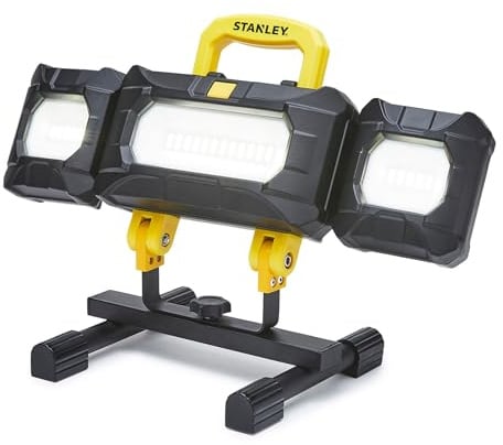 Stanley SXLS37180E 50w Multi Directional LED Work Light, 230v, IP54, 6000K