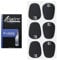 Legere Bb Clarinet GERMAN 2 & BG A10L - Bissplatte für Klarinette und Saxophon Schwarz, Groß 0,8mm (6x)