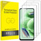 JETech Protector de Pantalla para Xiaomi Redmi Note 12 4G/5G, 9H Cristal Vidrio Templado, Resistente a los Arañazos, HD Transparente, 3 Unidades