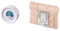 CATERPACK BY ROBINSON YOUNG Plates 23cm White 250 Pack & Utopia Birch Wood Teaspoon 4.25inch / 11cm, F90210-000000-B01010, Pack of 100