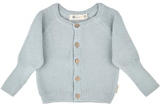 Sterntaler Strickjacke Struktur - Baby Jacke aus Baumwollgarn - Baby und Kinder Jacke mit Wickelverschluss zum Binden - Unisex Bekleidung