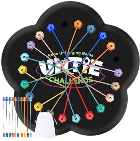 Threading Rope Puzzle, Twisted Tangler Puzzle, Rope Sorting Puzzle, Travel Brain Teaser, String Solution Puzzle, Rope Jigsaw Puzzle, Strategy Puzzle Game, Brain Teaser Game, Puzzle Game For Kids, Puzz