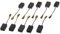 vhbw 10x Kohlebürste 5,9 x 7,95 x 13,3 mm kompatibel mit Rupes Bigfoot LHR21, LHR12, LHR15, LH 21 Polierer, Exzenterschleifer