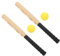 Toyvian 2 Sätze Baseballschläger Baseballs Aus Schaumstoff Für Teenager Versorgen Tragbares Kinderspielzeug Kinderzubehör Tragbarer Baseball-trainingsstock Eva
