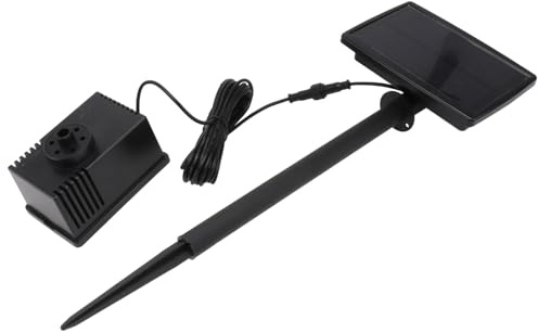 Gatuida Kit Fontana Solare Per Specchio d Acqua Energetico Con Pompa Energia Solare Efficiente e Facile Da Installare Adatto Per Giardino Esterno e Piscina Pompa Paesaggistica Automatica