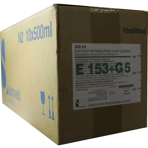 ELEKTROLYT Inf.-Lsg. 153 m.Glucose 5 10X500 ml