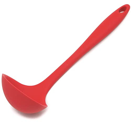 Chef Craft 13060 silicone Mestolo, 11.25, rosso