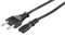 kab24® Euro Stromkabel Eurostecker (Typ C, CEE 7/16) auf Gerätebuchse C7 (10m, schwarz)