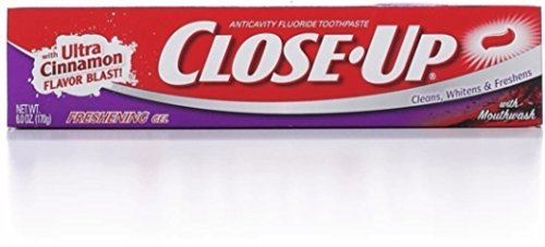 Close-Up Toothpaste Gel Freshening Red 6 oz by Close-Up
