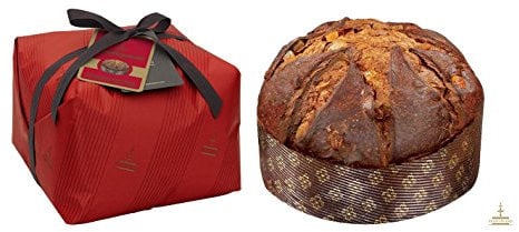 Handwerklicher Edel Panettone Tradizionale mit Rosinen+kandierten Früchten in eleganter Geschenkverpackung von Fiasconaro 500g