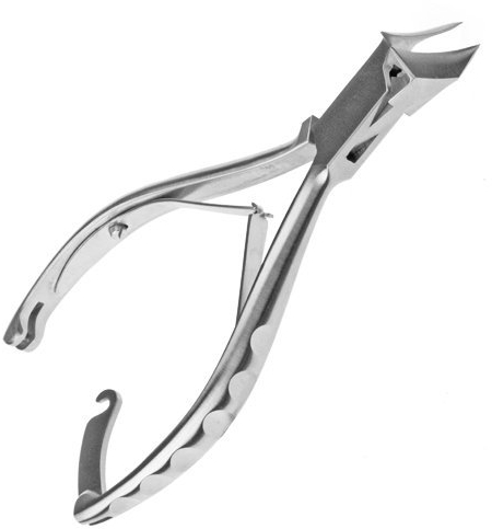 May - Kopfschneider - Nagelschneider - Nagelzange - inkl. Schutzkappe aus Leder - gehärteter Edelstahl