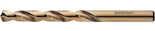 Bohrcraft 11400100250 Spiralbohrer DIN338RN HSS Co5 Zylinderschaft Bohrer ø 2,5 mm