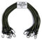 Pluvios - Heavy Duty Bungee Cords with Hooks - 10 Pack – Choice of Sizes - Multi-Purpose Elastic Bungee Straps for Luggage, Roof Racks, Camping - Weatherproof & UV Resistant (8 (20CM))