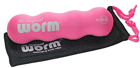The Original Worm 6.3-Massage-Muskelrolle, klein, Rosa