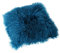 Reissner Lammfelle Tibet Lammfell Kissenbezug langflorig 30x30cm JAY21 Farbe ozeanblau