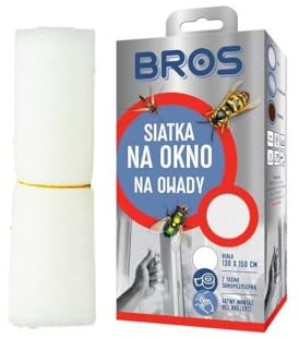 BROS Fenster Net – Weiß 130 cm x 150 cm