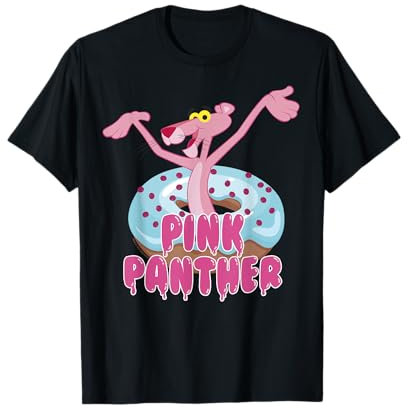 The Pink Panther Donut Portrait T-Shirt