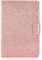 Miagon für Kindle Fire HD 8 2020 Glitzer Hülle,Schutzhülle mit Magnetisch Auto-Einschlaf/Aufwach PU Leder Smart Flip Stand Cover,Roségold
