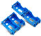 Weewooday 4 Pieces D-Cell Battery Holder Series or Parallel Physical Science Plastic D Size Battery Case Physics D Holder