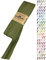 Sandras-Bastelladen Schrägband/Einfassband Baumwolle Uni gefalzt 5m x 20mm 522-Olivgrün