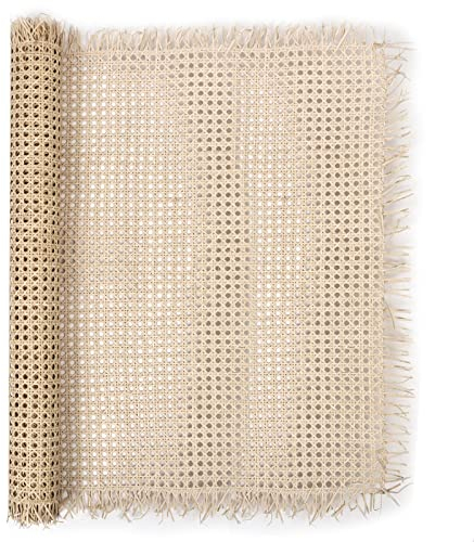 Wiener Geflecht aus Naturmaterial,handgemachtes Rattan für DIY-Projekte & Dekoration,Kunsthandwerk für die Möbeldekoration (Lampenschirme, Stühle, Schränke, Schiebetür, Heizkörper) (60×200cm)