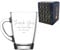 Personalised Engraved Glass Coffee Hot Drinks Tea Mug with Thank You for Everything Design, Personalise with Any Message, Gift Box Included, Laser Engraved, Thank You Gratitude Retirement Teacher Gift
