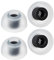 AZLA SednaEarfit MAX para Galaxy Buds 2 Pro Phantom Black (L), puntas de auriculares para auriculares inalámbricos, puntas de repuesto para auriculares con cancelación de ruido, almohadillas