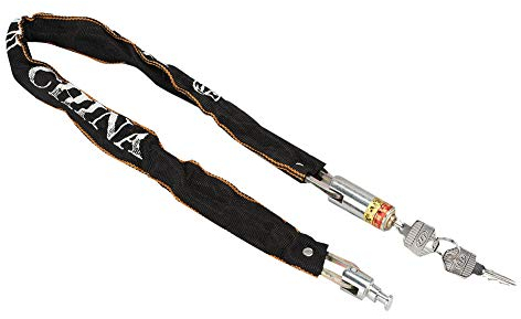 Akozon Anti Theft Motorcycle, Scooter Chain Lock Wheels Chairs Anti Theft Mobility Locks Elderly Care Bike Wheelchair