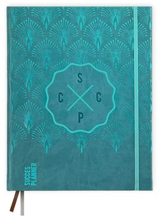 SuccesPlanner Planner 2024 Apfelblaumeergrün