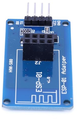 LYEAA ESP8266 ESP-01 WiFi Wireless Adapter Modul 3.3V 5V 802.11b/g/n Unterstützung WPA/WPA2 Sicherheitsmodus Kompatibel for