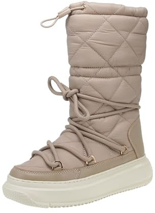 Pajar Gravita Mid - Mujer Zapatos Botas - Beige, beige, 41 EU