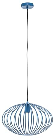 Lindby Pendelleuchte Maivi (Modern) in Blau aus Metall (1 flammig, E27) - Deckenlampe Esstischlampe Hängelampe Hängeleuchte Wohnzimmerleuchte