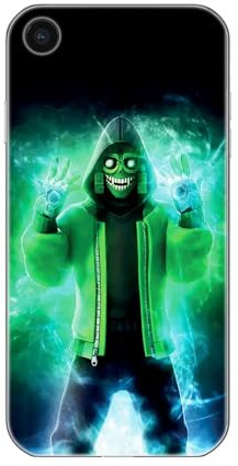 Transparent Design Case for Apple iPhone, Printed in France, Video Games, Fortnite (iPhone XR)