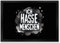speecheese Ich Hasse Menschen Fußmatte in 35x50 cm Fußmatte in 35x50 cm mit dickem Text für die die Menschen hassen Statement für Haustür oder Büro lustiger Satz in großen Buchstaben