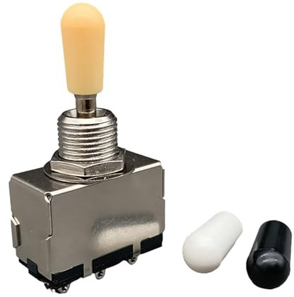 Pickup Wahlschalter E Gitarre 3-Positionen Pickup Schalter Knopfkappe 3-Wege Schalter E Gitarre