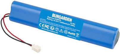 BURGARDEN 10.8V 3500mAh Batterie NI-MH Compatible avec Velux Volet Roulant, Volet Roulant Solaire, Batterie de Rechange avec Câble et Fiche pour 846933, 946930, 946933, PA000568