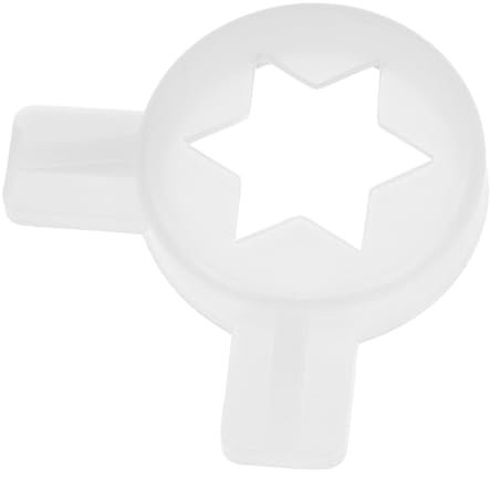 CLISPEED Flower Mouth Ice Cream Machine Ice Cream Maker Accessories Versatile Nozzles Easy to Clean