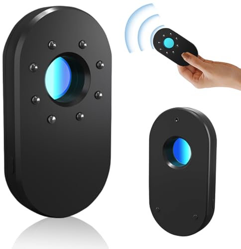 Versteckte Kamera Detektor, Wanzen Detektor Versteckte Kamera Detektoren mit 8 Infrarot LEDs, Hidden Camera Detector,Versteckte Kamera Finder für Hotel Heim Büro Reisen Auto Badezimmer