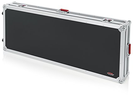 Gator Cases G-TOUR ATA Style Keyboard Case with Heavy Duty Tour Grade Hardware; Fits 76-Note Keyboards (G-TOUR-76V2)
