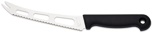 Giesser seit 1776 - Made in Germany - Käsemesser schwarz, Basic Black, Klinge 15 cm, rutschfest, Weichkäsemesser spülmaschinenfest, rostfrei