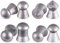 JSB Match Diabolo Testprobennehmer, 177 Kal, runde Nase & spitz, 4 Pelletarten, 400ct