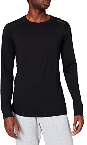 Ortovox Herren 145 Ultra Long Sleeve, Black Raven, M