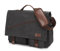 RAVUO Umhängetasche Herren, 17 Zoll Laptoptasche Aktentasche Wasserdichte Canvas Groß Arbeitstasche Messenger Bag Laptop-schultertaschen Tasche