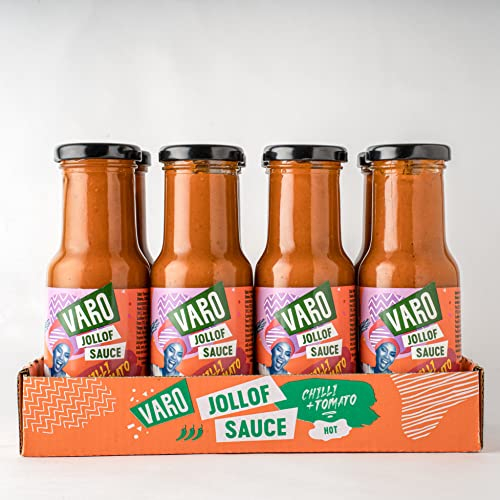 Fiery Hot Jollof Sauce – Stock Up & Save – 8 Pack
